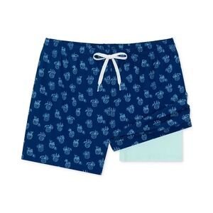 Chubbies Swim Trunks‎ Men XXXL 4" SWIM SHORTS~NAVY